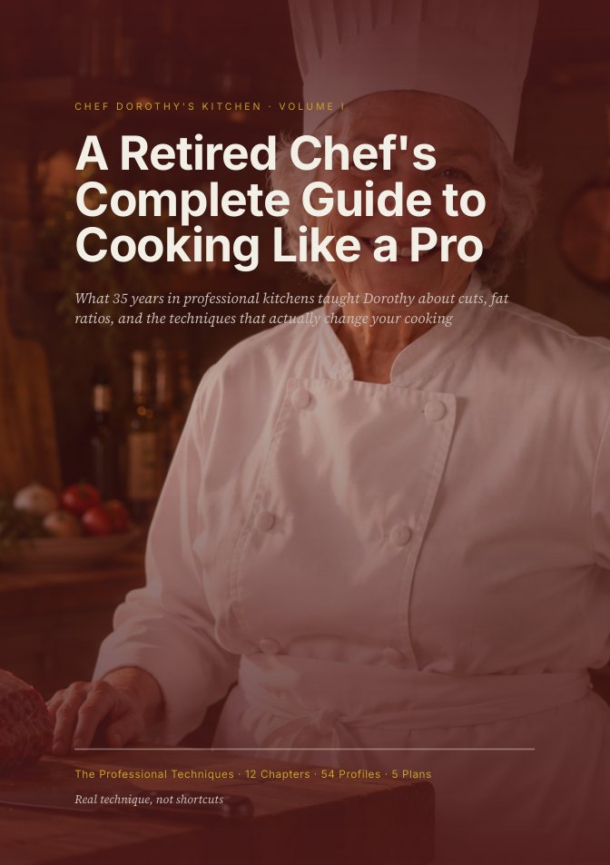 A Retired Chef's Complete Guide to Cooking Like a Professional at Home